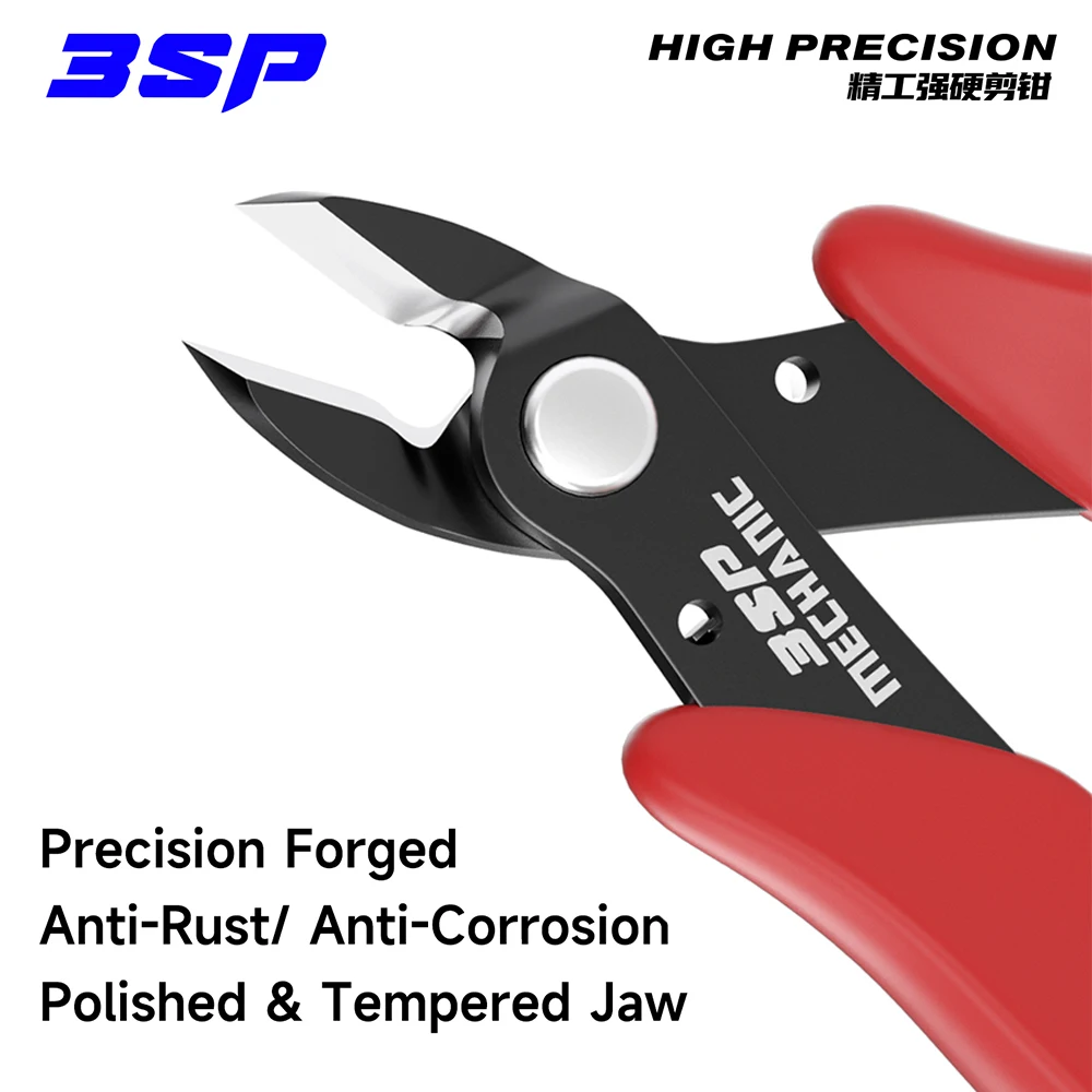 Precision cutting pliers 3SP high-hardness diagonal cutter for phone repair copper wire plastic shield shearing