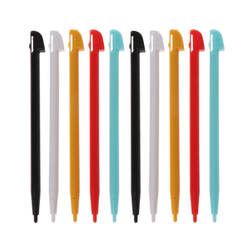 

10Pieces Stylish Color for Touch Stylus Pen for Wii U WIIU GamePad Console Led for Touch Screen Writing Pens Pencil