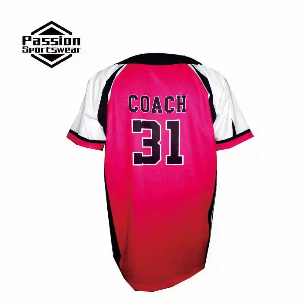 5 PCS Sublimation New York Team Blank Mens Uniform Baseball T Shirts Jerseys