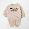 Mickey Baby Boy Tracksuit Toddler Girl Cartoon Long Sleeved Top + Pant Spring Autumn Children Suits 6