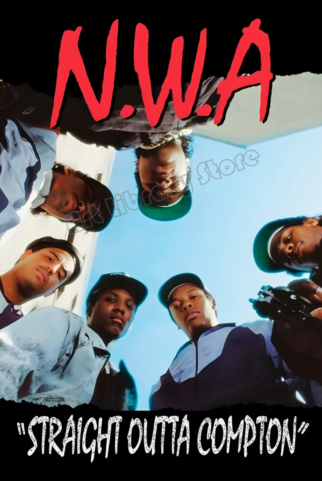 NWA Hip Hop Rapper Straight Outta Compton Hot Music Album