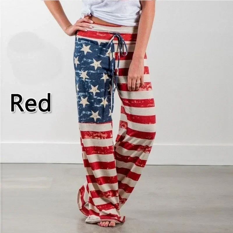 Plus Size Wide-Leg Drawstring Lounge Pants