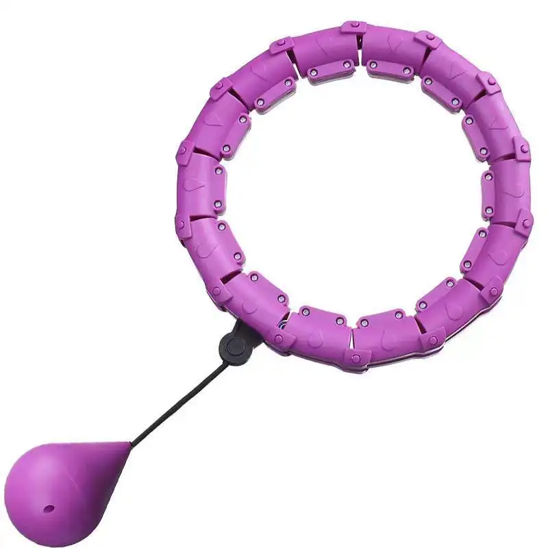Detachable hula hoop slim legs slim waist belly fat and not hurt waist home fitness equipment