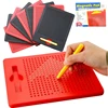 Magnetic Ball Drawing Board With Pen Kids Learning Drawing Sketch Pad Tablet Educational Toys For Children Adult Notebook Gift 1