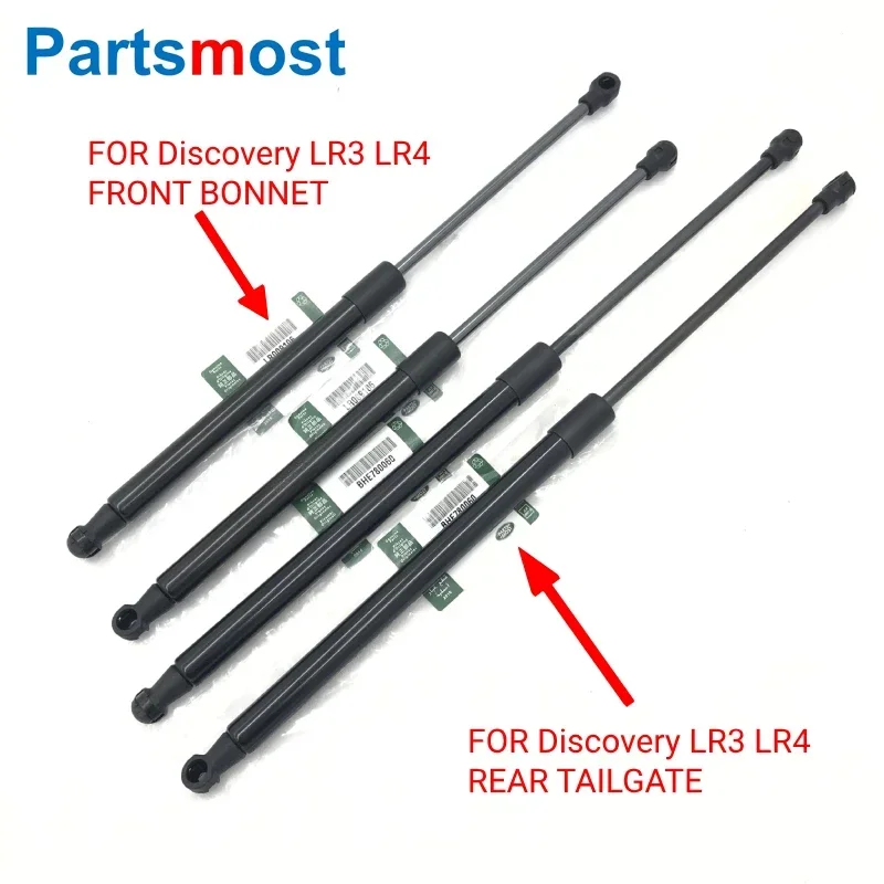 Kit De Puntales De Gas Para Capó De Land Rover LR3, LR4 Y Discovery 3 - Reemplazo LR009106, SG387004