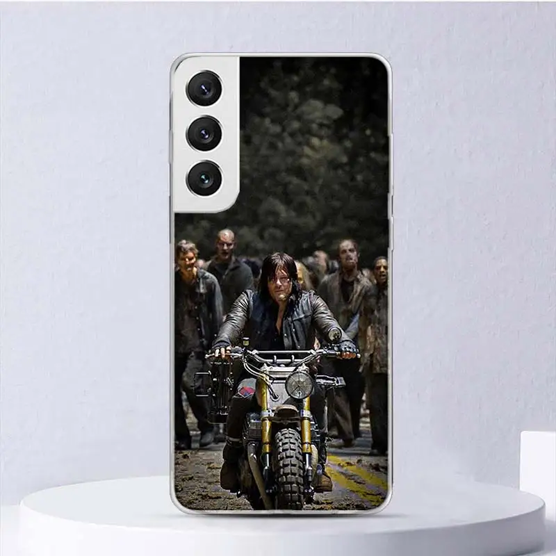 The Walking Dead Daryl Dixon Soft Case For Samsung Galaxy M12 M21 M30S M31 M32 M51 M52 Phone Cover Note 8 9 10 + 20 Ultra J4 J6