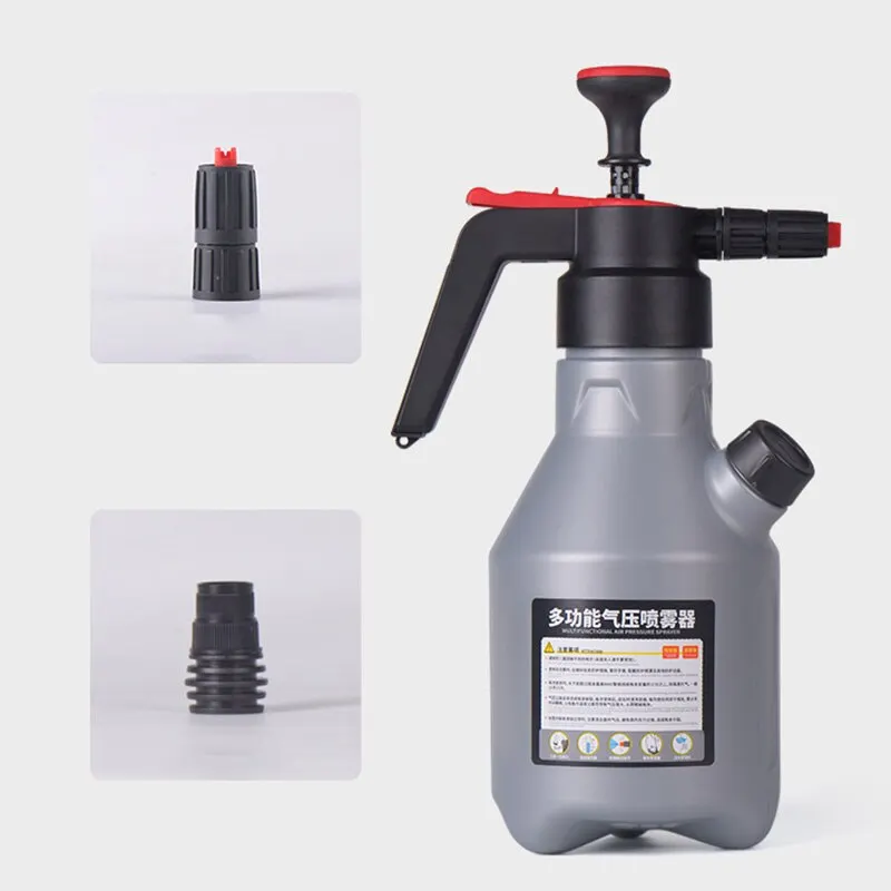2L Foam Sprayer Car Wash Hand-held Foam Watering Can Air Pressure Sprayer Plastic Disinfection Water Bottle Car Cleaning Tools