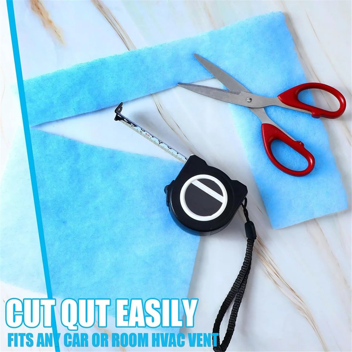 Merv 8 재사용 가능한 에어 벤트 필터 정전기 바닥 벤트 필터에 맞게 절단 세척 가능 교체 Ac 필터 호환 XY