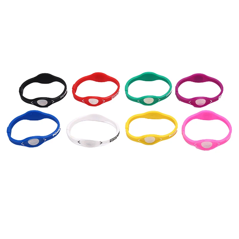 Power Balance Energy Health Bracelet for Sport Wristbands Ion Silicone Band Gift magnetic bracelet