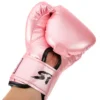 Work Gloves Children's Boxing Punching Kickboxing Sparring Comfortable Thai Wrist Kids Pink Miss 3