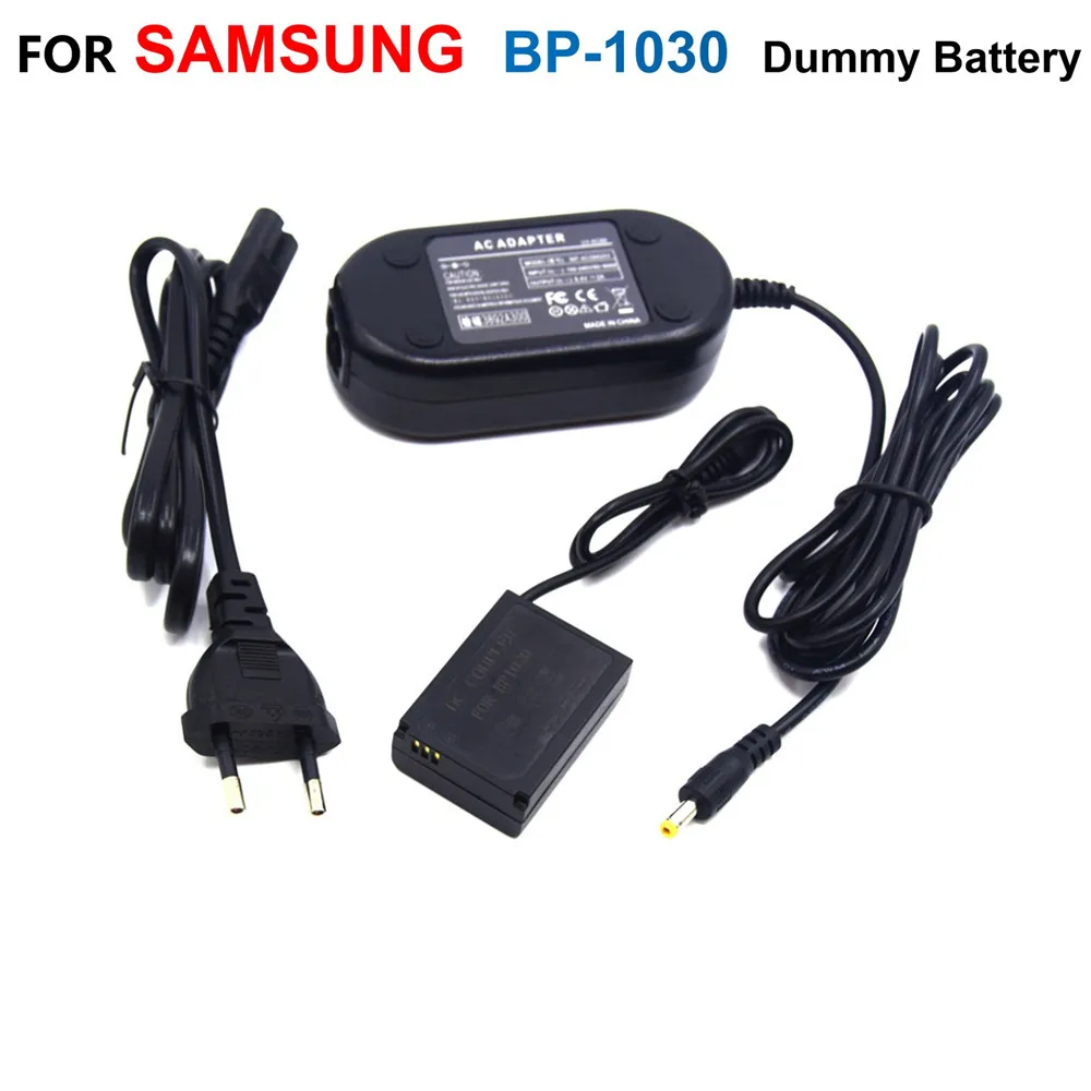 BP1030 DC Coupler BP-1030 Dummy Battery+8.4V Power Adapter For SAMSUNG NX210 NX1000 NX200 NX300 BP1130 NX2000