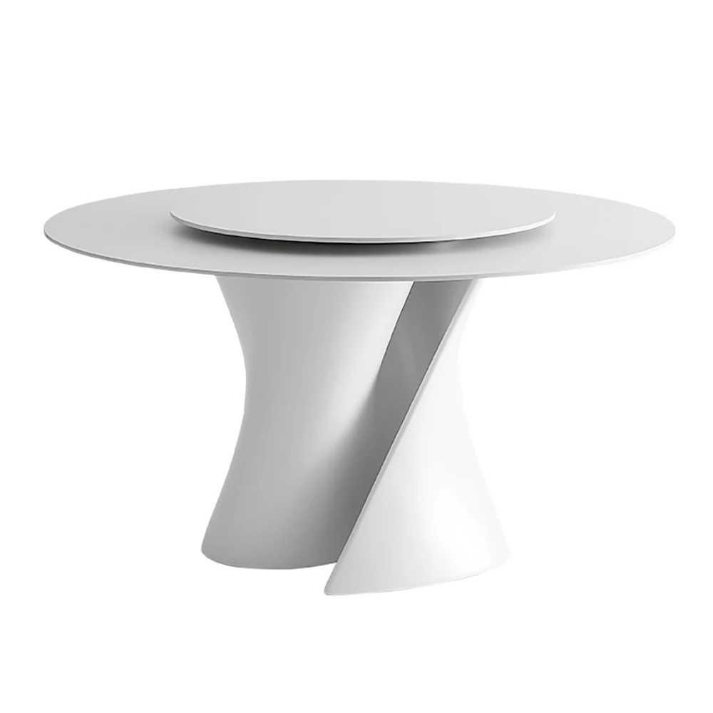 

Круглый стол с мраморным дизайном