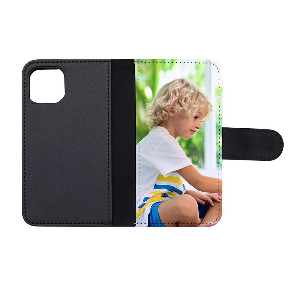 

100pcs Cover Blank Sublimation Flip Leather Cover for Iphone Cover for Iphone 13 12 11 Pro Max