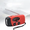 Emergency Hand Crank Radio with LED Flashlight for Emergency AM/FM NOAA Portable Weather Radio Dynamo Radio with 2000mAh Power 4