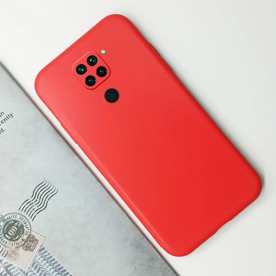 Stylish Black Pink Red Silicone Matte Case - Cute Protective Phone Cover