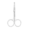 Unisex Stainless Steel Black Round Head Safe Nose Hair Scissors (Do Not Hurt Nose) 6