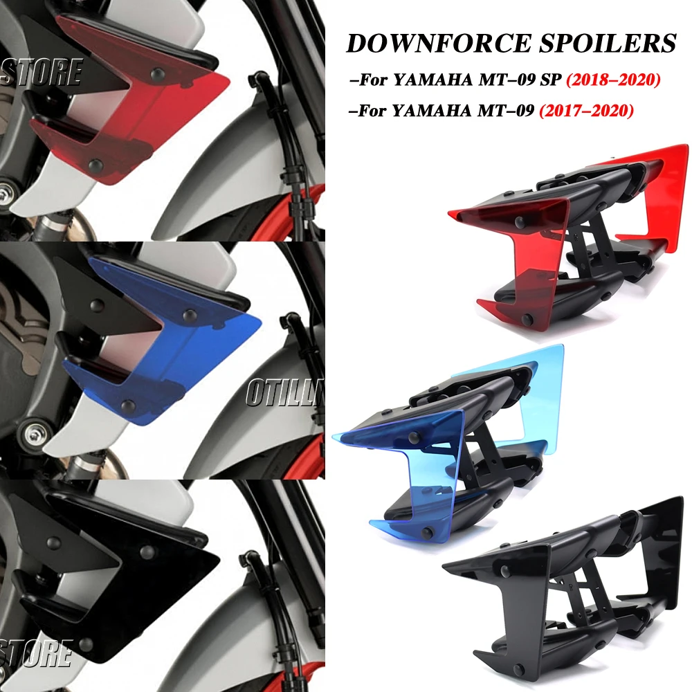 

NEW For Yamaha MT-09 MT09 SP Motorcycle MT 09 Parts Side Downforce Naked Spoilers Fixed Winglet Fairing Wing 2017 2018 2019 2020