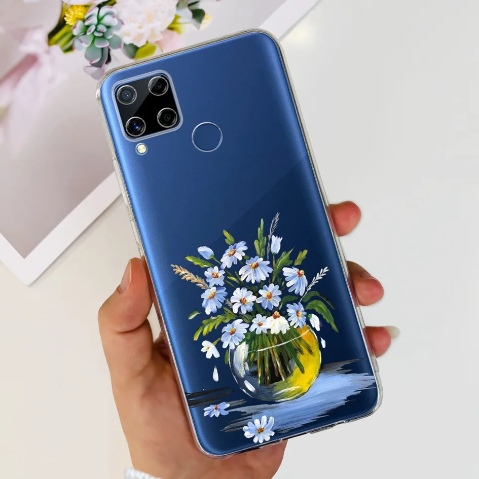 Fashion Marble Butterfly Flower Soft TPU Phone Case Silicone Cover