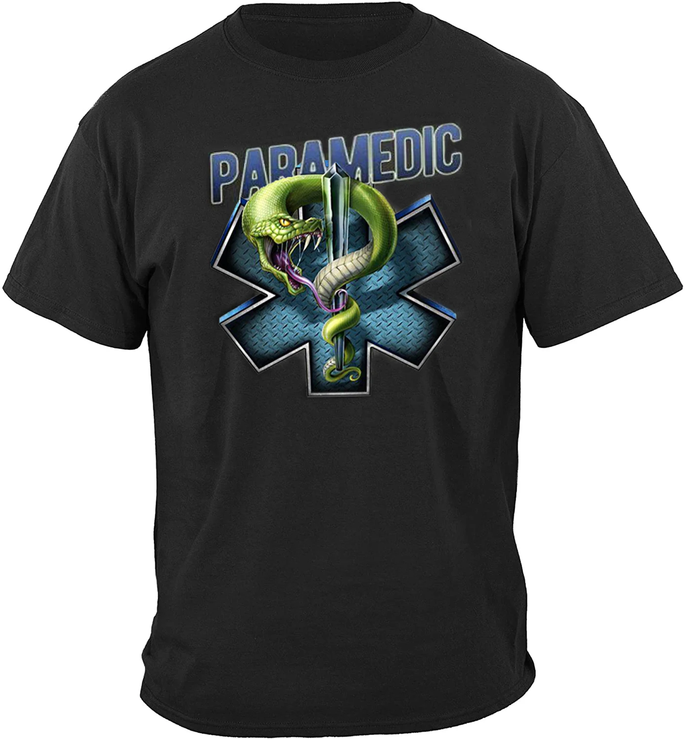 

EMS EMT Star of Life Caduceus Design Medical Paramedics Mens T-Shirt. Summer Cotton Short Sleeve O-Neck Unisex T Shirt New S-3XL