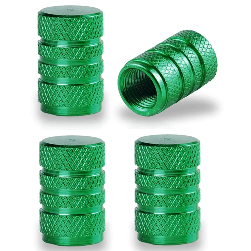 Aluminum Alloy Waterproof Tire Valve Stem Caps - Universal Fit