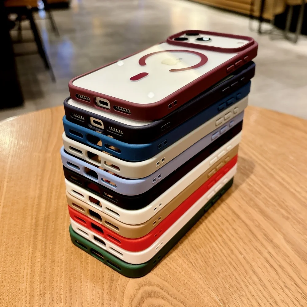 Enhanced Armor Case with Soft+Hard Acrylic Transparent Cover