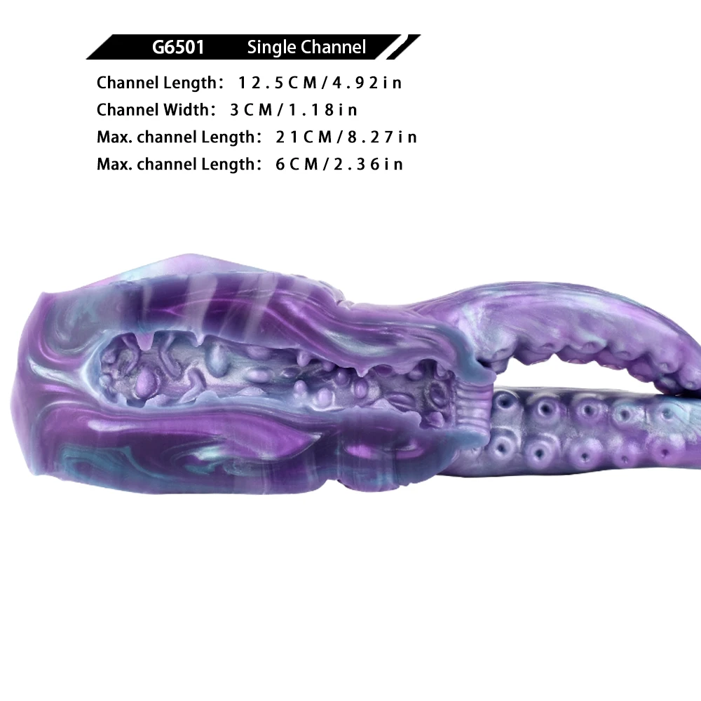Male Masturbator NYOTA Animal Octopus Male Masturbator Soft Silicone Aircraft Tentacle Anal Plug Realistic Vagina Onahole Adult Sex Toys For Men