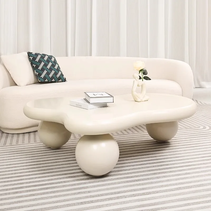 

Необычная фотография, Белый журнальный столик для гостиной, балкона, роскошный эстетический дизайн, мебель для библиотеки в скандинавском стиле