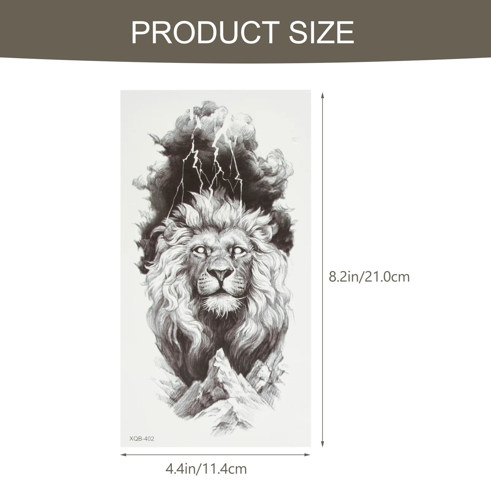 6 Sheets Temporary Tattoos Waterproof Decal Full Arm Tattooing Decals Craft Paper Fake Tattoo Sticker for Hand Arm Pattern