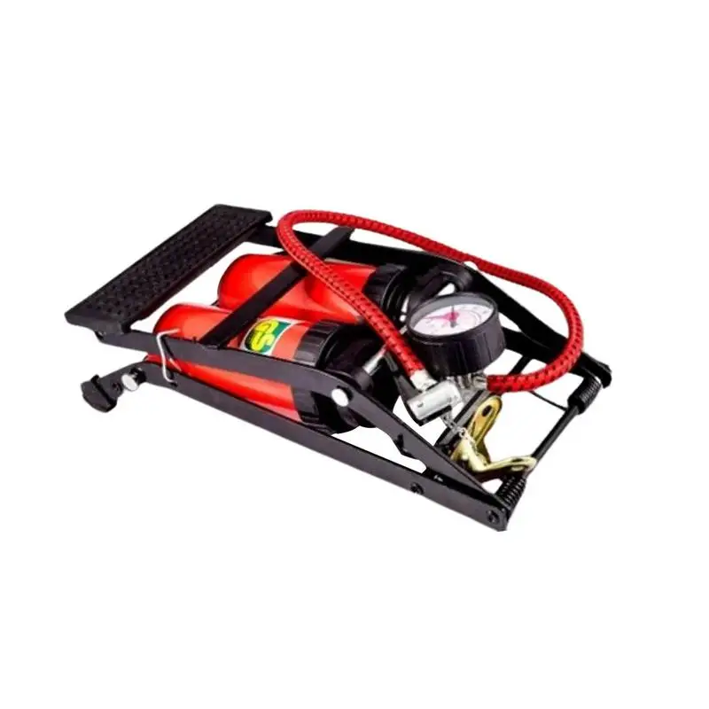 

Bike Air Pump Foot High-Pressure Floor Pump Inflator For Bike Heavy Duty Bicycle Pump With Pressure Gauge For Road Mountain