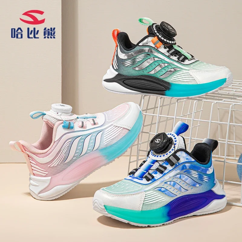 

High Quality Spring Kids Basketball Tennis Shoes Big Boys and Girls Children Sneakers Toddlers Sports Flats Non-Slip Sole