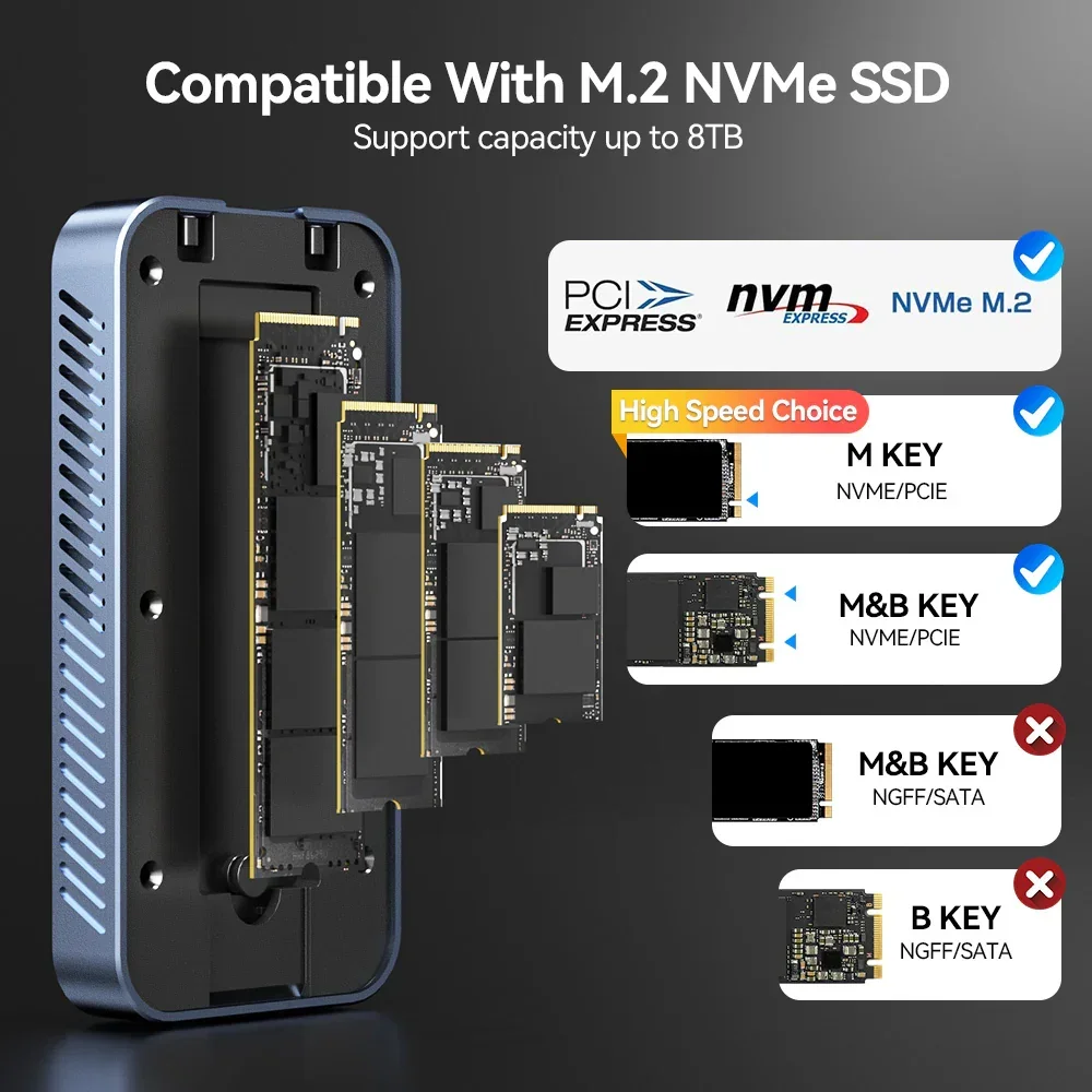 Thunderbolt 5 80Gbps M.2 NVMe SSDエンクロージャ 61VRdRkL3uL._UF894,1000_QL80_.jpg