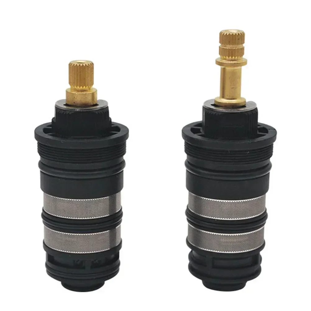 Brass Thermostatic Valve Spool Hot Cold Water Universal Faucet Cartridge Shower Mixer Valve Tap Shower Mixing Repair Kit faucet cartridge thermostatic mixing valve