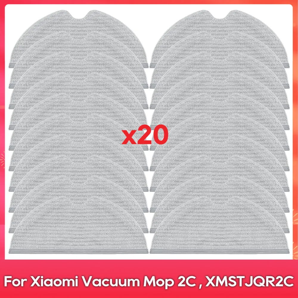 Robot Vacuum Accessories Kit - Roller, Side Brush, HEPA Filter, and Mop Rag Spares