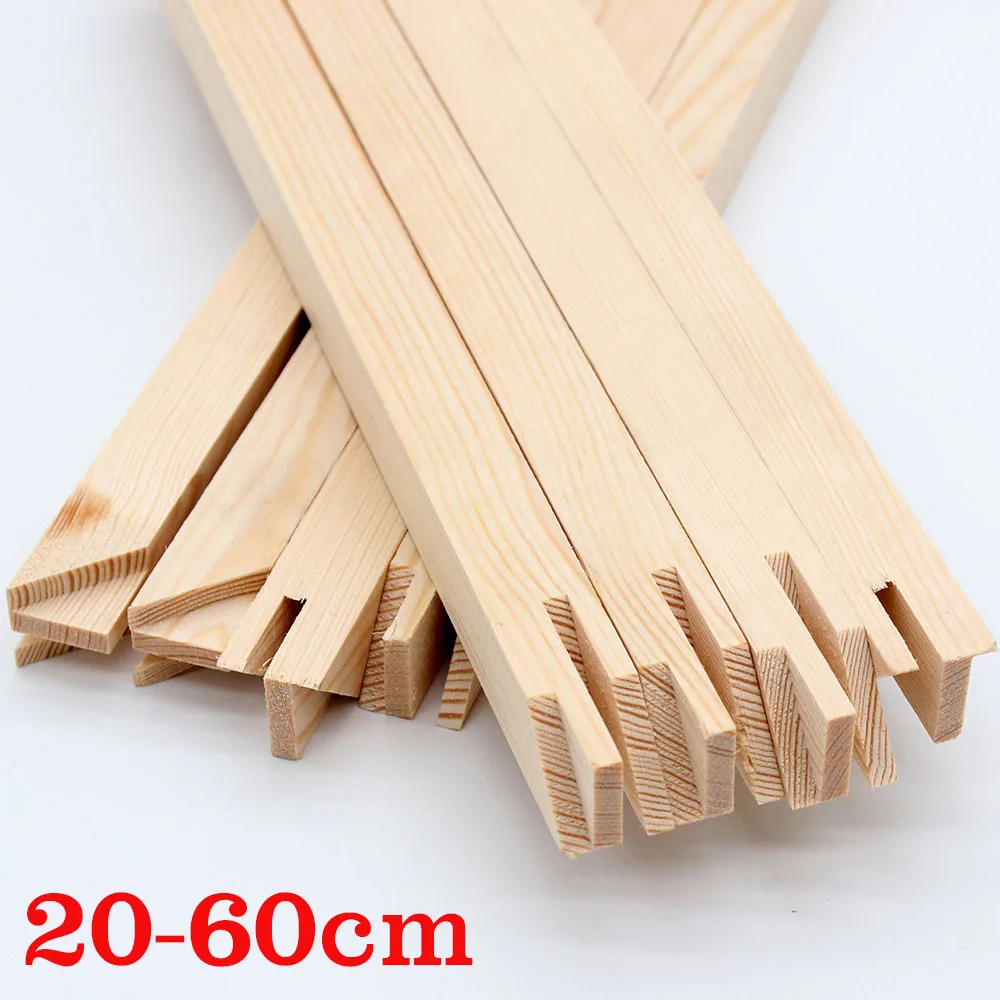 Wood Canvas Frame 2pcs 20-60cm DIY Painting By Numbers