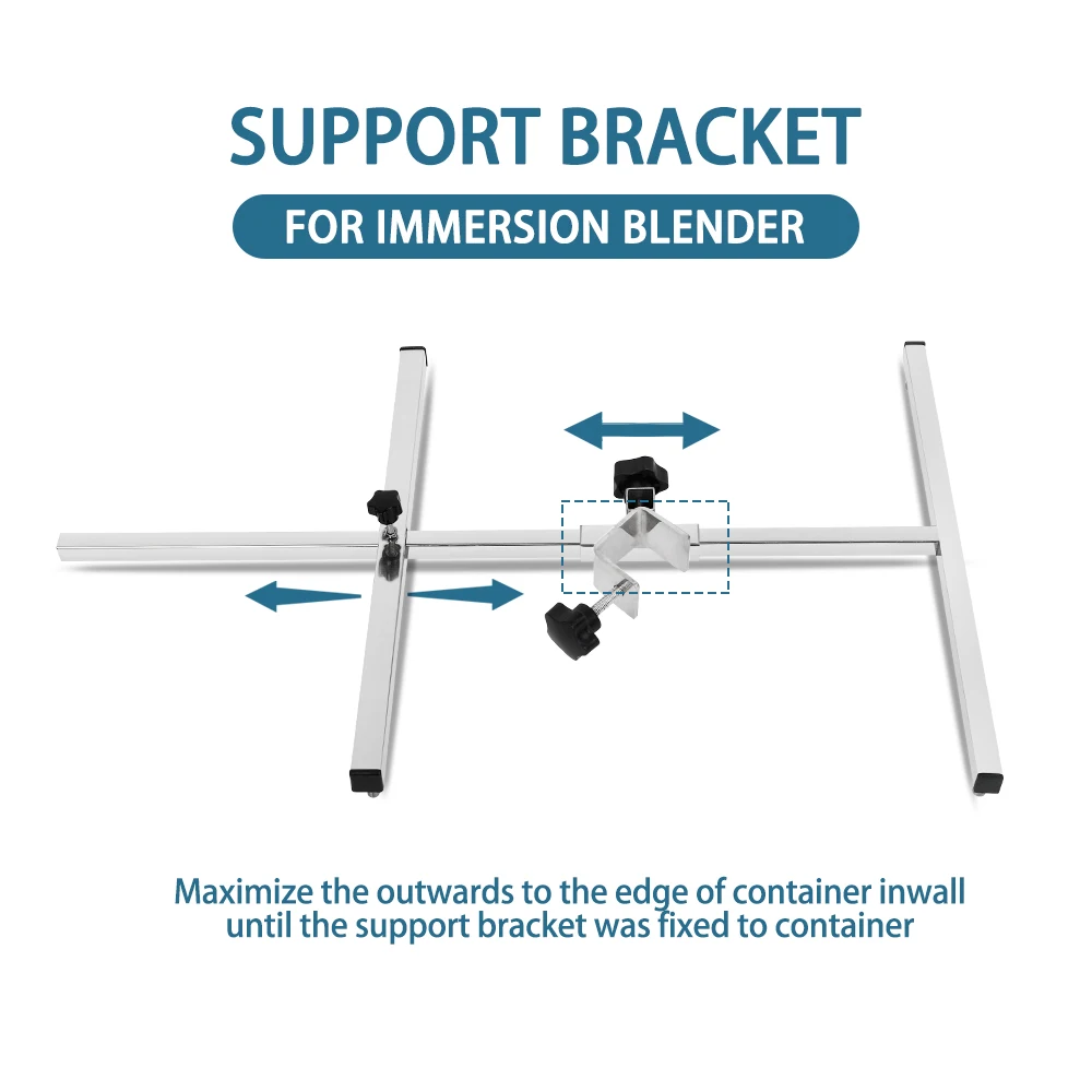 ITOP Support Bracket For Immersion Blender Energy-saving Support Adjustable Frame Fit to Different Containers Accessories 2