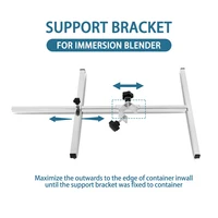 ITOP Support Bracket For Immersion Blender Energy-saving Support Adjustable Frame Fit to Different Containers Accessories 2