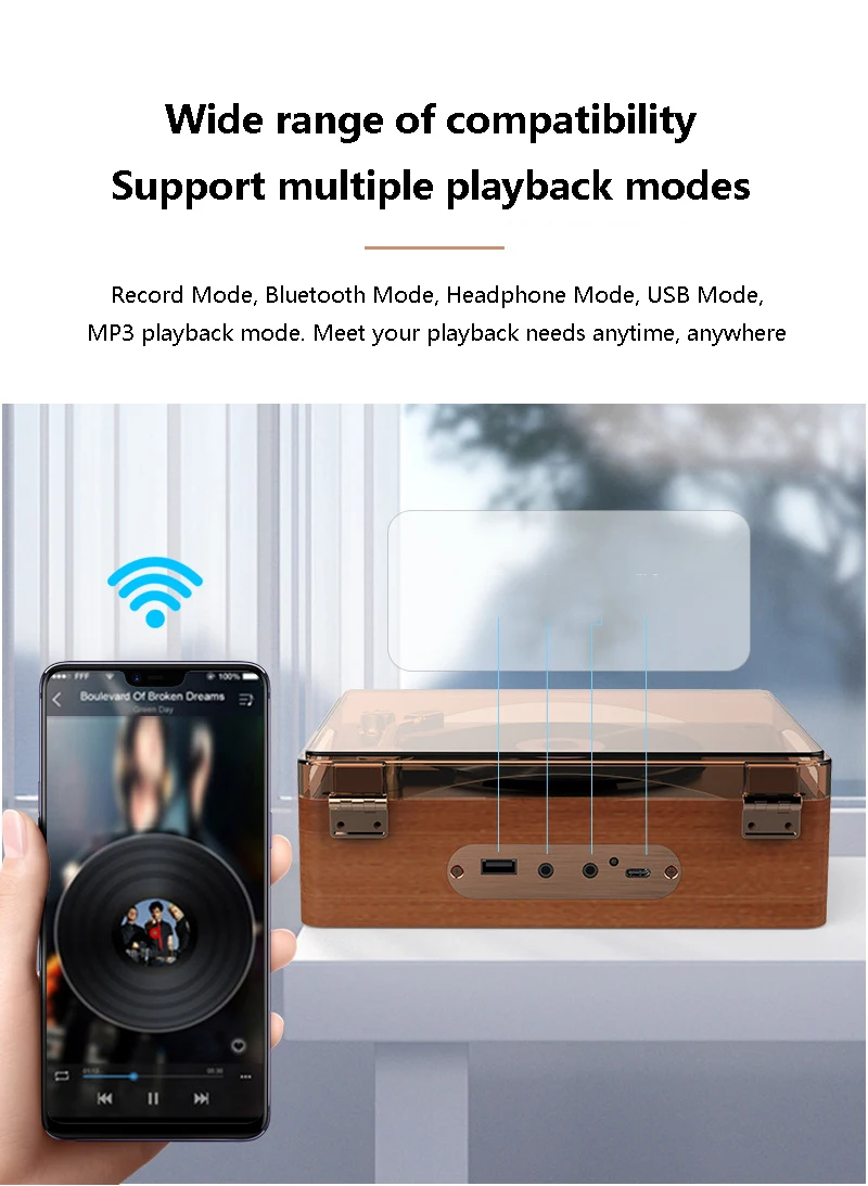 【新品未使用】CDプレーヤー Bluetooth5.0 レトロデザイン 多機能 新品未使用】CDプレーヤー Bluetooth5.0 レトロデザイン 多機能