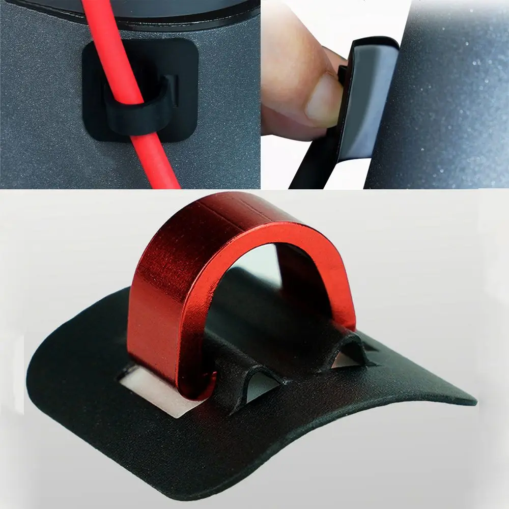 Outdoor Skateboard Buckles Scooter Accessories Cables Organizer Cable Tie Buckle Skateboard Parts For Xiaomi/Mijia M365 & PRO