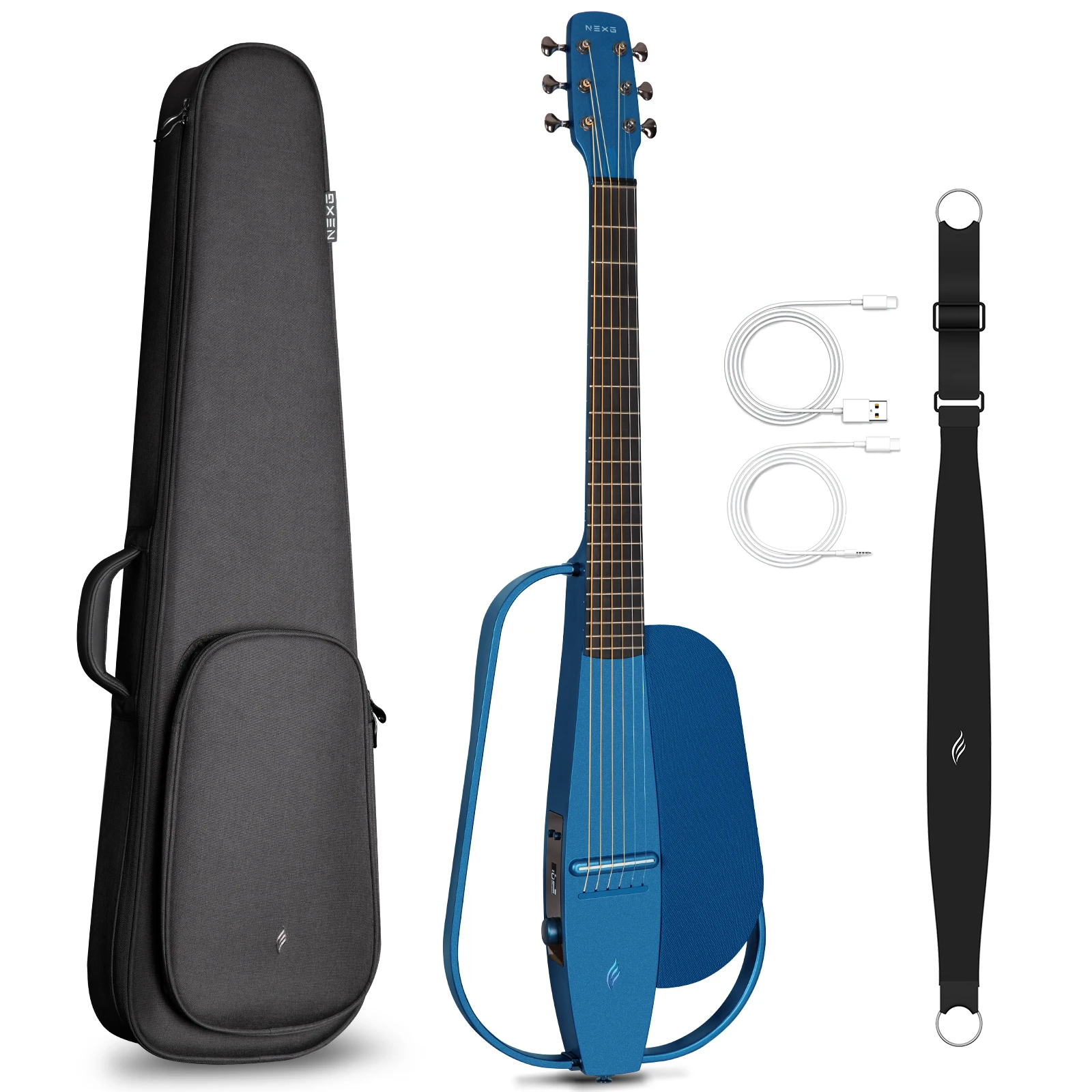 Enya NEXG Smart Audio Carbon Fiber AcousticElectric Guitar with 50W