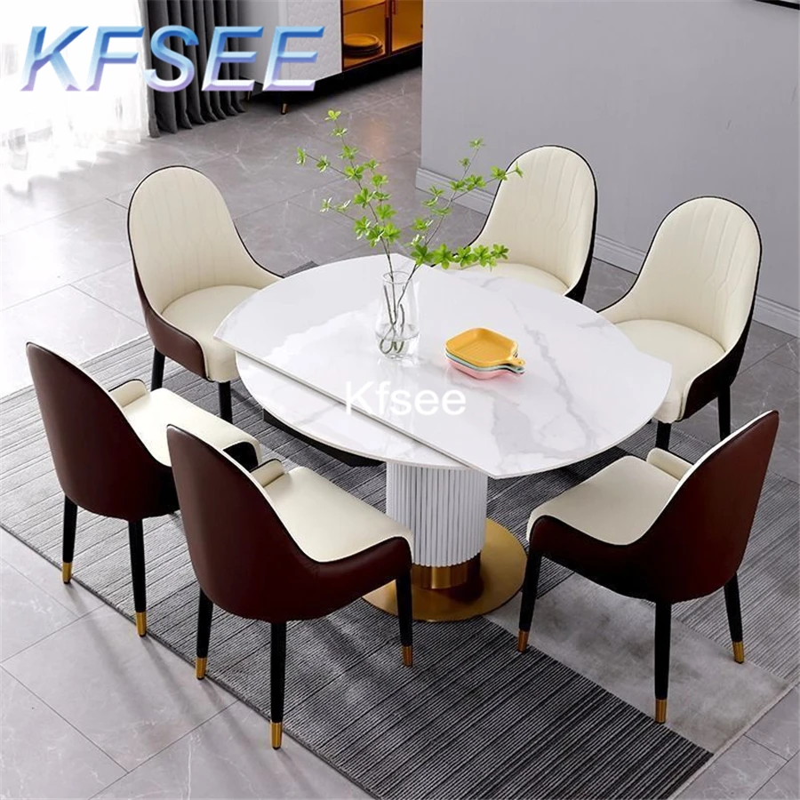 Kfsee 1pcs A Set Ins 120cm Adjustable Hong Kong Style Dining Table