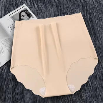 1 pezzo/set biancheria intima invisibile premaman slip senza cuciture mutande ultrasottili a vita alta tinta unita comode e morbide