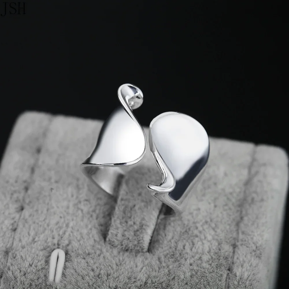 

925 Sterling Silver Ring Cute Beautiful Valentine'S Gift Ring Hot Cute Noble Pretty Fashion Wedding Women Lady Jewelry