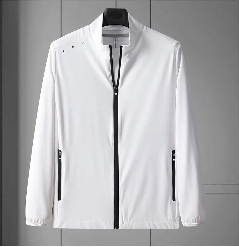 

2022 New Windbreaker jacket men's spring summer jacket men's hoodie zipper thin jacket