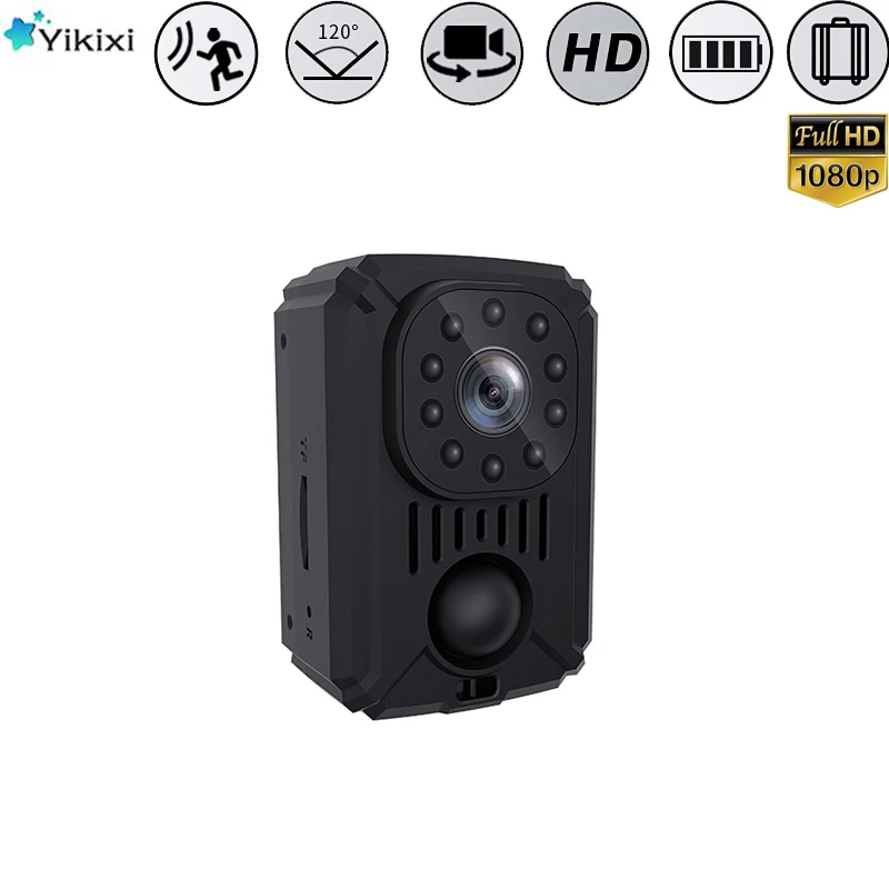 Hd 1080p Mini Dv/dvr Camera Md31 Back Clip Action Camcorder Portable