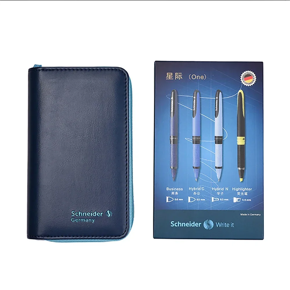 German Schneider Straight Liquid Gel Pen Interstellar Set One Marker Highlighter Ultra Smooth Gift School Office Art Stationery