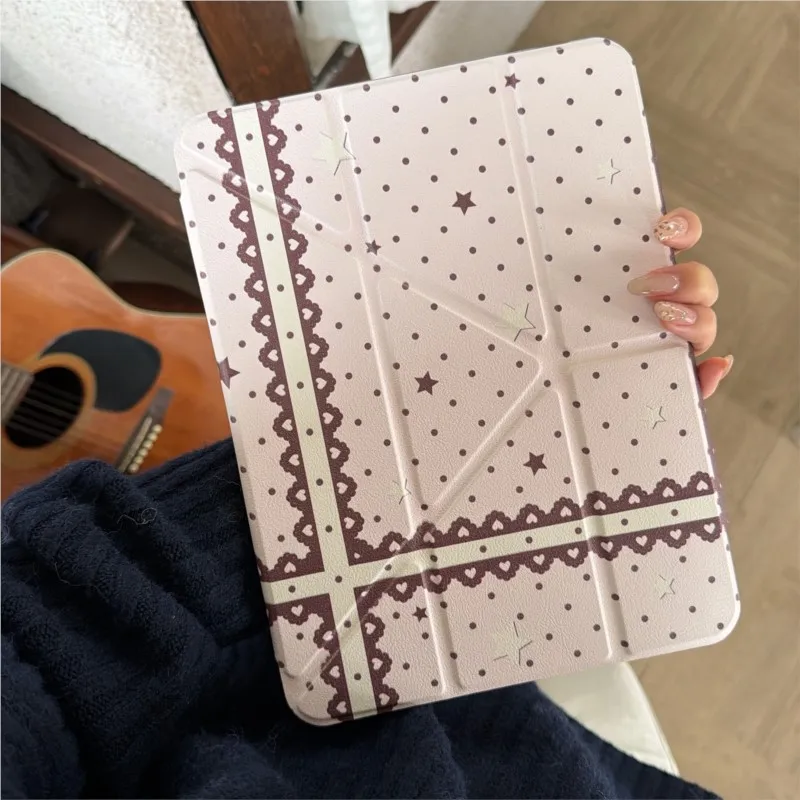 Stylish Stars Tablet Case - Durable Protective Cover with Cosmic Design