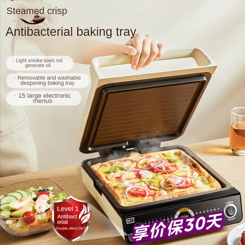 Midea Electric Baking Pan Oven Pancake Machine Heating and Washable Machine Pancake Barbecue Electric Baking Pan Deep