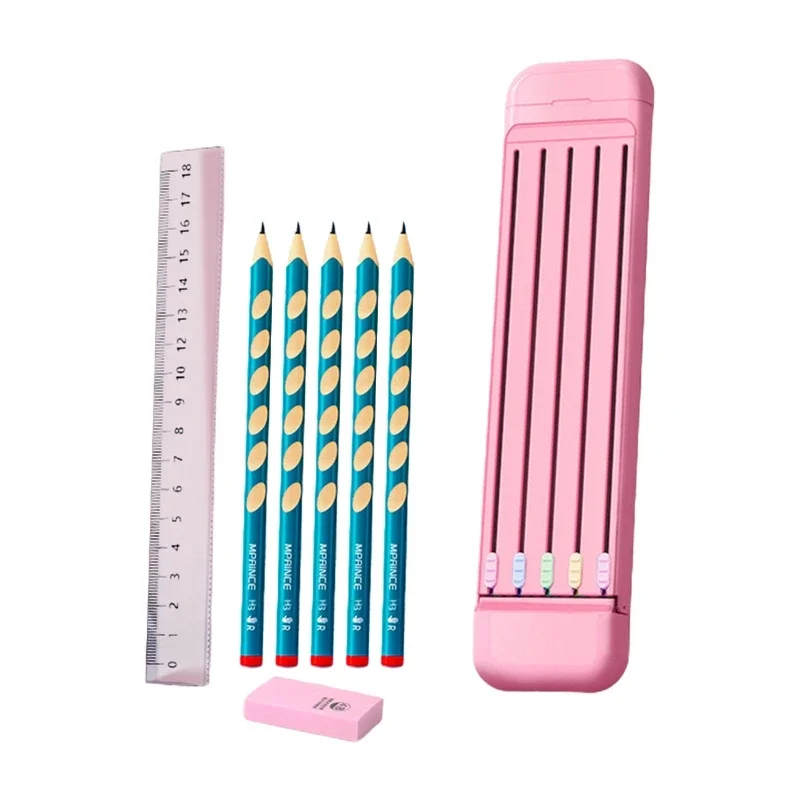 مجموعة أقلام رصاص متعددة الوظائف مع 5 أقلام رصاص و...