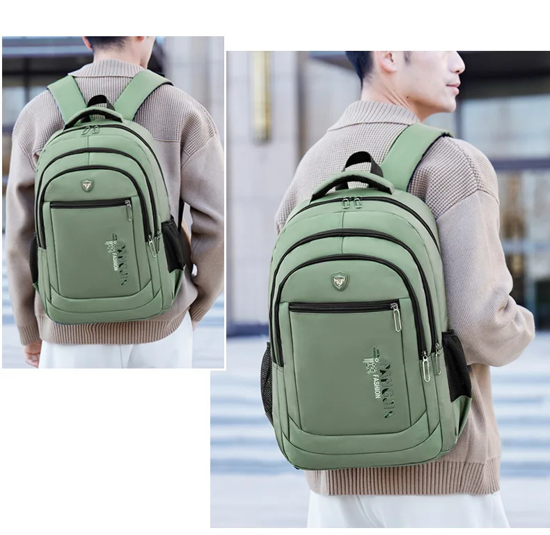 Mode Neue Oxford Tuch Rucksack herren Business Laptop Rucksack Outdoor Reisetasche Mittlere Und Hohe Doppel Schulter Taschen Im Angebot – Detail 31