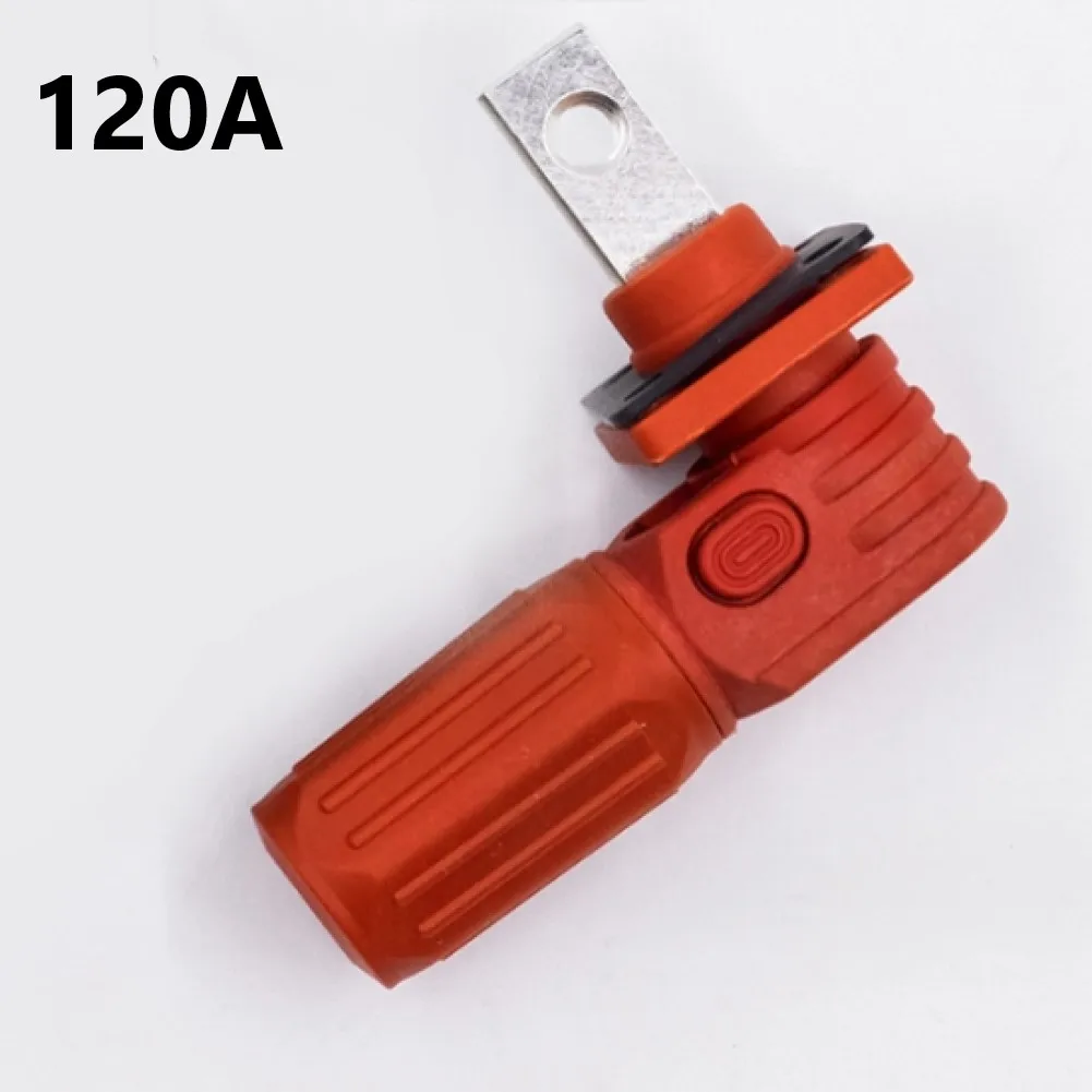 

120A/200A Battery Energy Storage Connector High Current Quick Plug Terminal Flame Retardant IP67 Waterproof Elbow Power Terminal